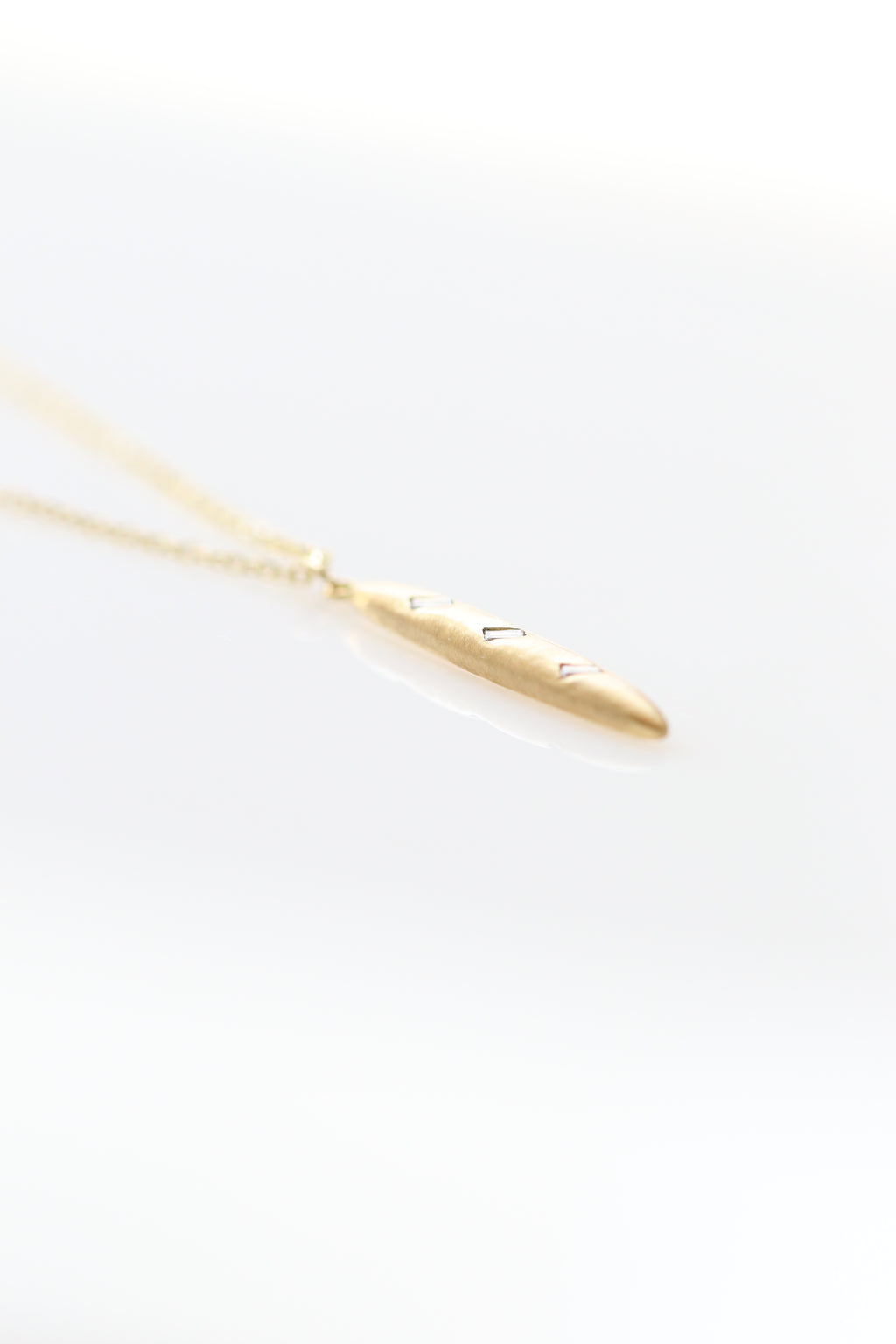 Baguette Necklace