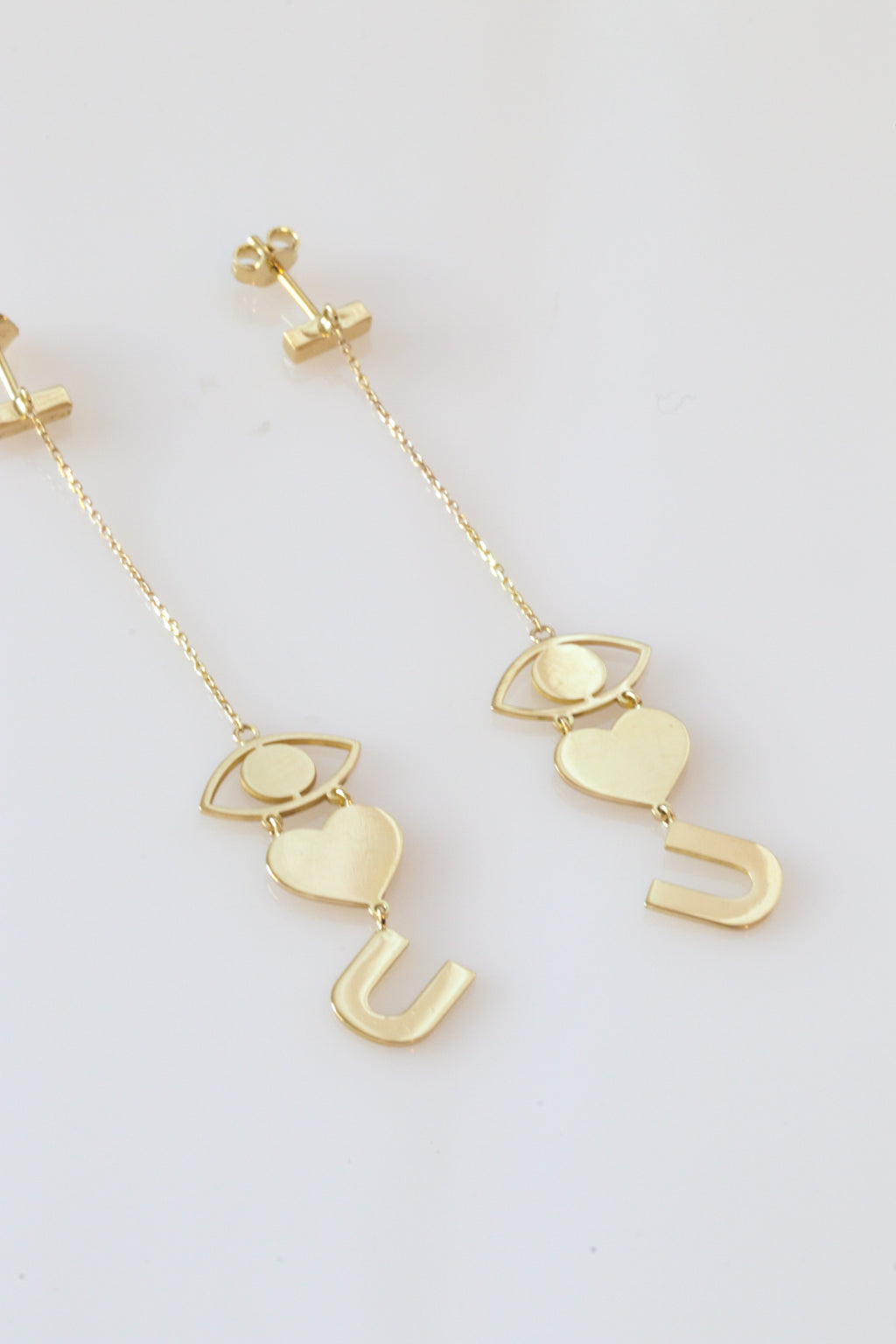 "Eye Love U" Earrings