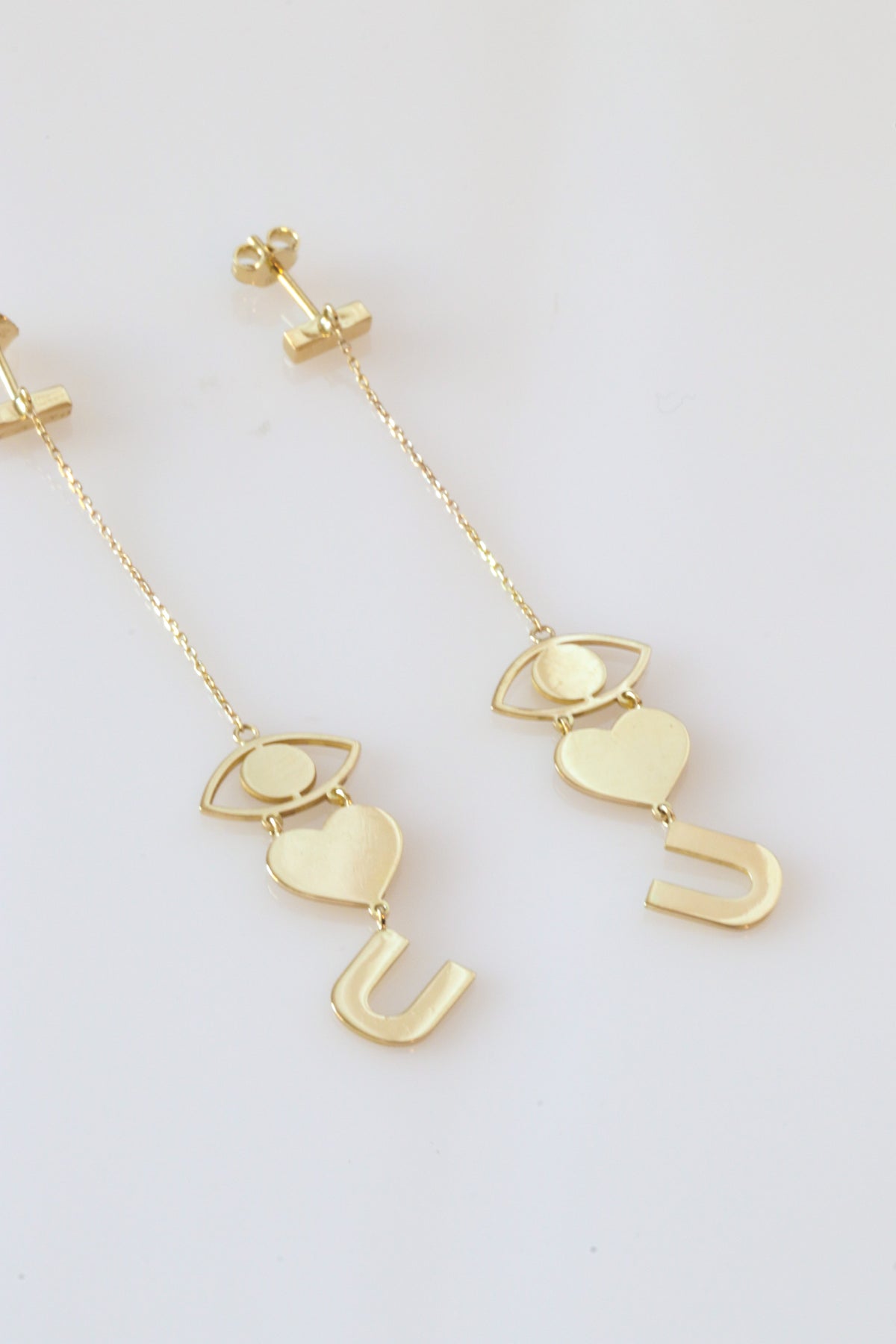 "Eye Love U" Earrings