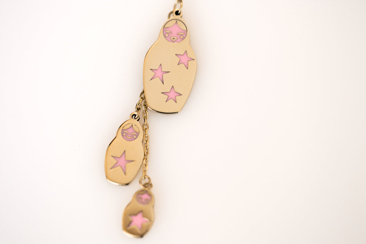 Russian Doll " Matryoshka" Necklace