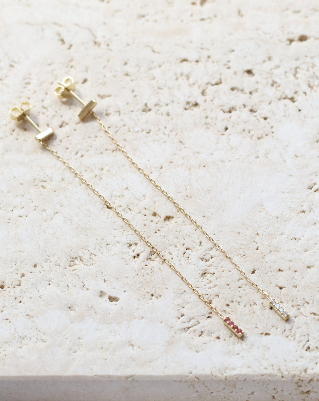 Diamond Pendant Earring
