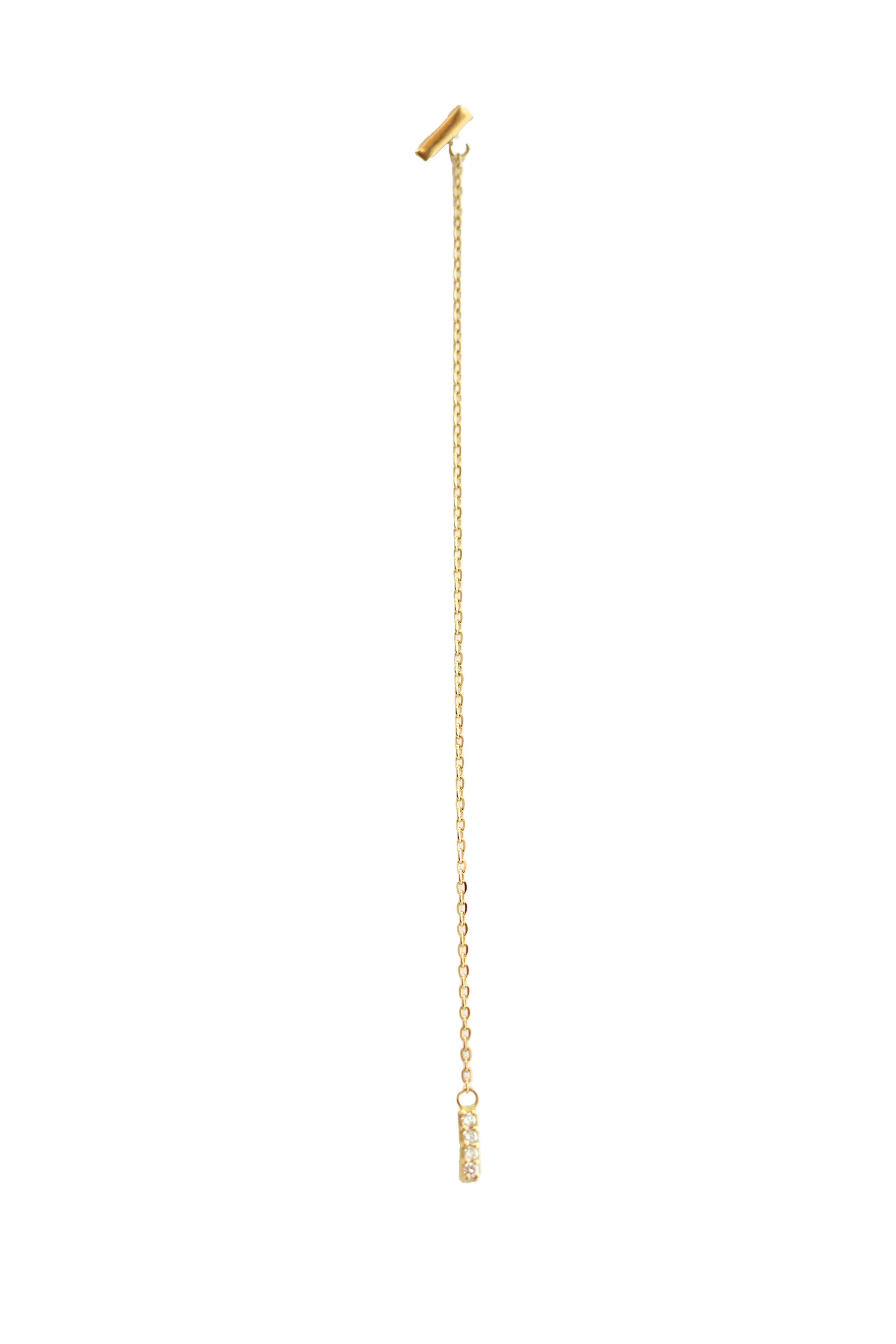 Diamond Pendant Earring